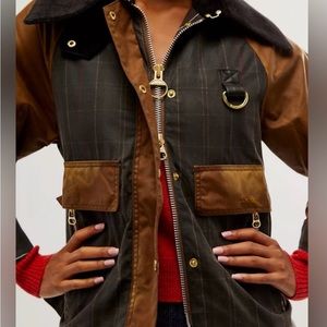 NWT Barbour Premium Catton Spey Wax Jacket in Brown